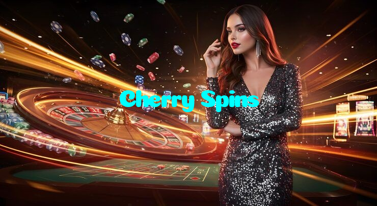 Cherry Spins casino presented on mobile device in Pakistan with slots and live games