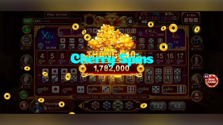 available types of Cherry Spins bet including pre-match live express and system bets
