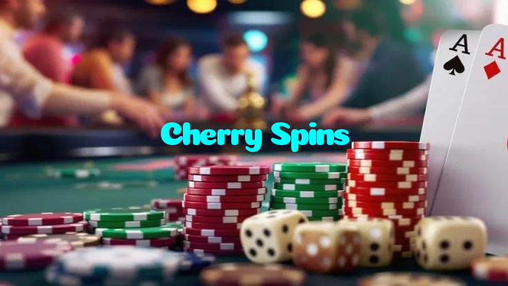 Cherry Spins casino presented on mobile device in Pakistan with slots and live games